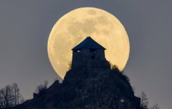Perierga.gr - Όμορφες φωτογραφίες από την ροζ υπερπανσέληνο